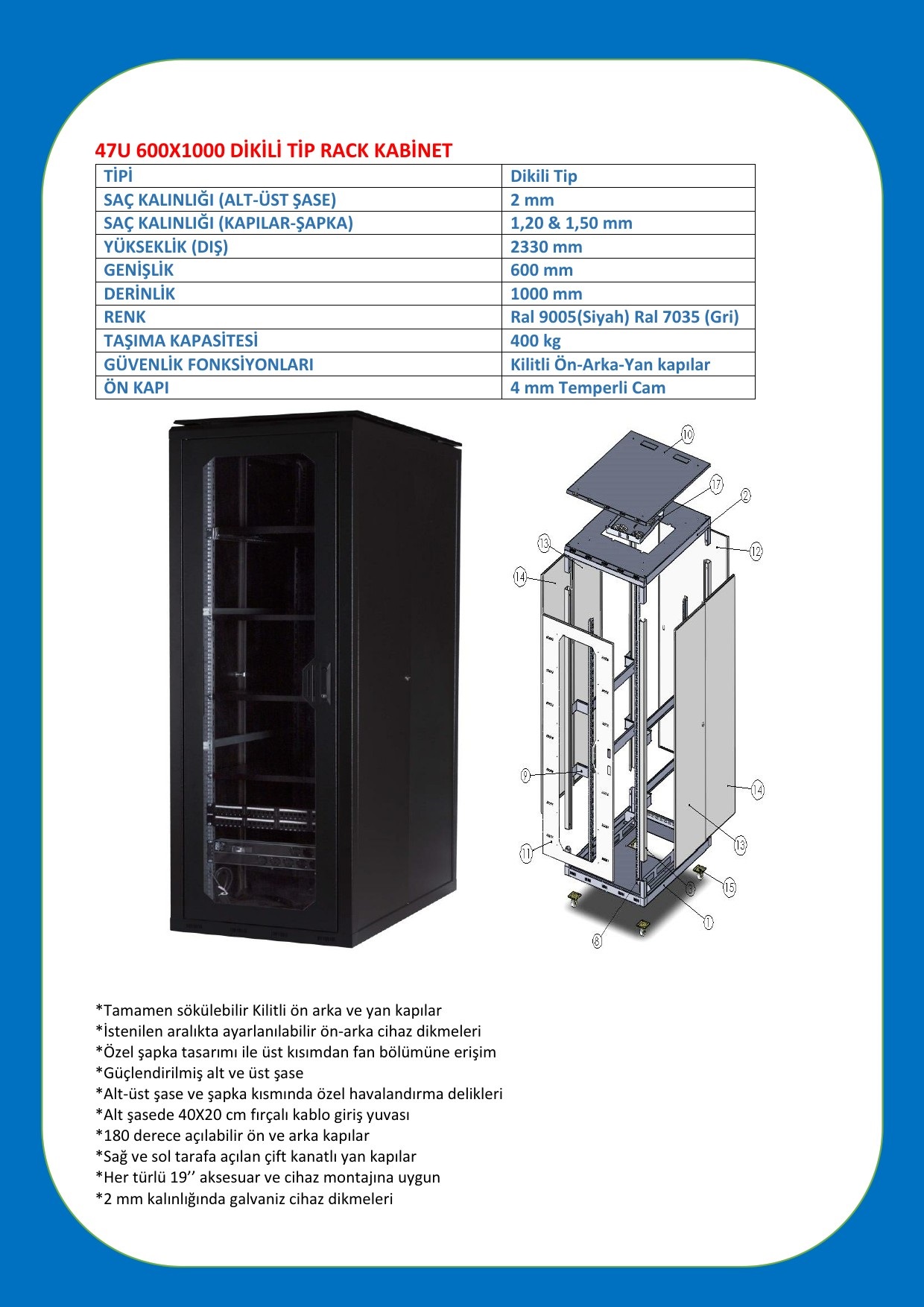 47U 600X1000 DATASHEET-1